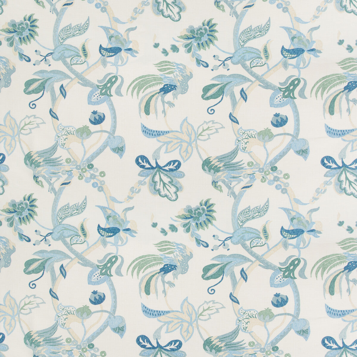 LEE JOFA 2017162.135.0 GORDA JADE/MIST Fabric - Eade's Wallpaper