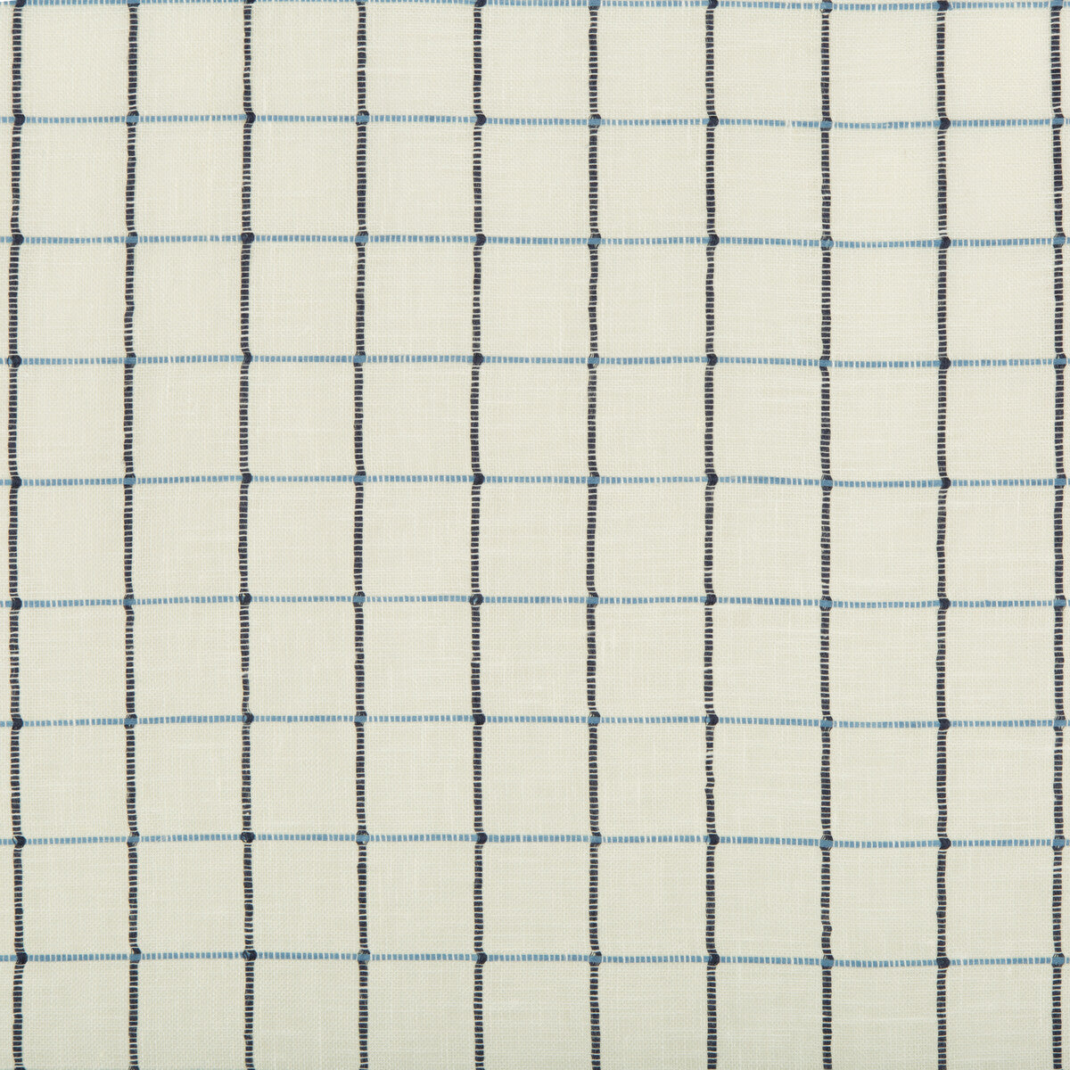 LEE JOFA 2018124.550.0 COOMBES SHEER NAVY Fabric - Eade's Wallpaper