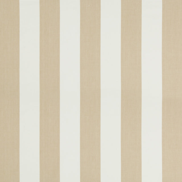 LEE JOFA 2018145.116.0 ST CROIX STRIPE BEIGE Fabric - Eade's Wallpaper