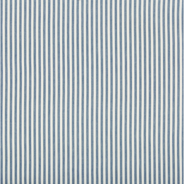 LEE JOFA 2018146.15.0 CAP FERRAT STRIPE MARINE Fabric - Eade's Wallpaper