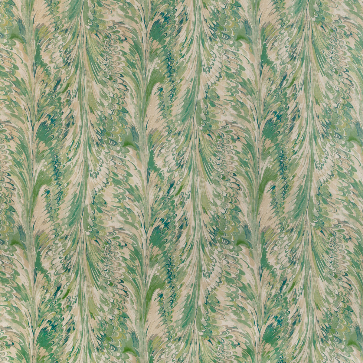 LEE JOFA 2019114.33.0 TAPLOW PRINT JADE/LEAF Fabric - Eade's Wallpaper