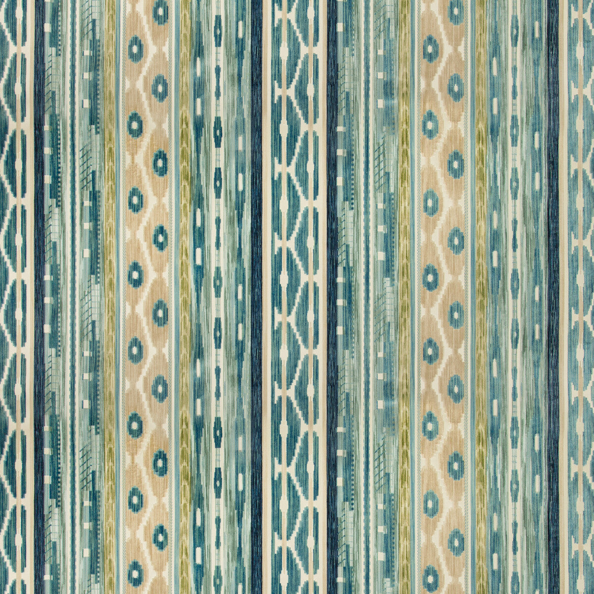 LEE JOFA 2019117.133.0 DESNING VELVET BLUE/AQUA Fabric - Eade's Wallpaper