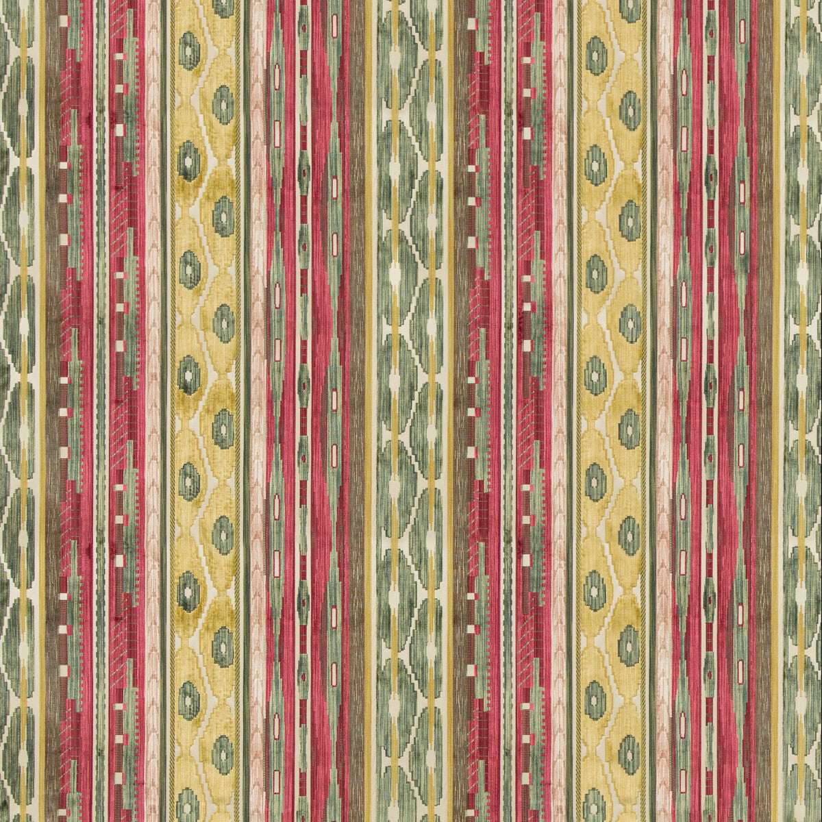 LEE JOFA 2019117.347.0 DESNING VELVET PINK/GOLD Fabric - Eade's Wallpaper