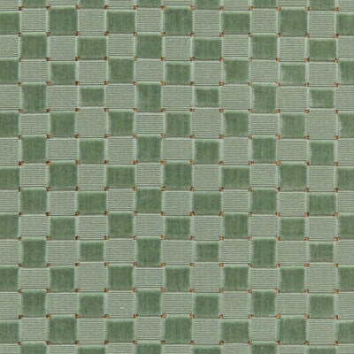 LEE JOFA 2019118.113.0 LEVENS VELVET AQUA Fabric - Eade's Wallpaper