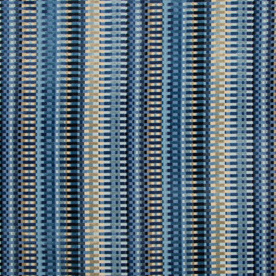 LEE JOFA 2019153.505.0 PICKET NIGHT SKY Fabric - Eade's Wallpaper