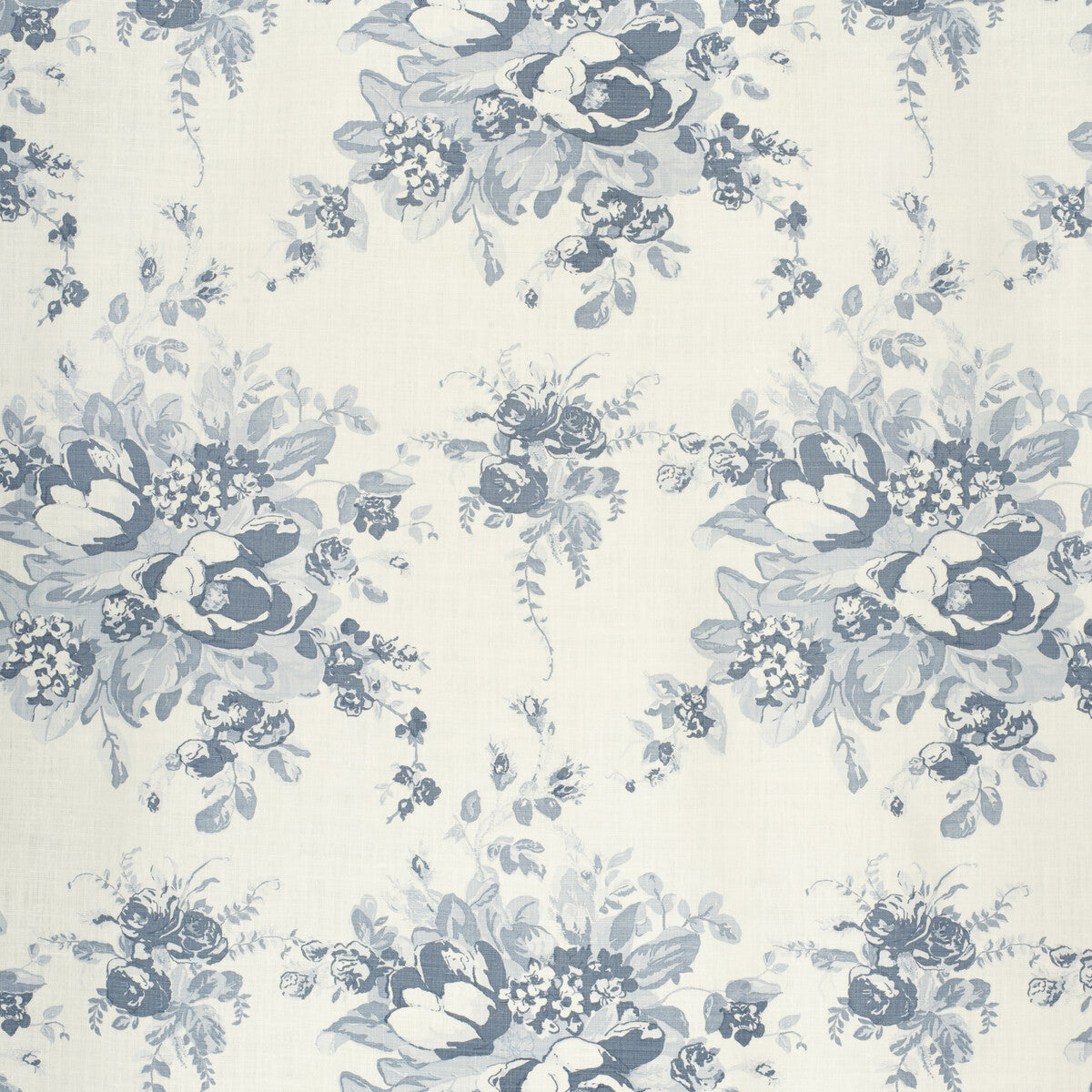 LEE JOFA 2020112.515.0 AURORA BLUE Fabric - Eade's Wallpaper