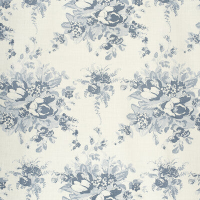LEE JOFA 2020112.515.0 AURORA BLUE Fabric - Eade's Wallpaper