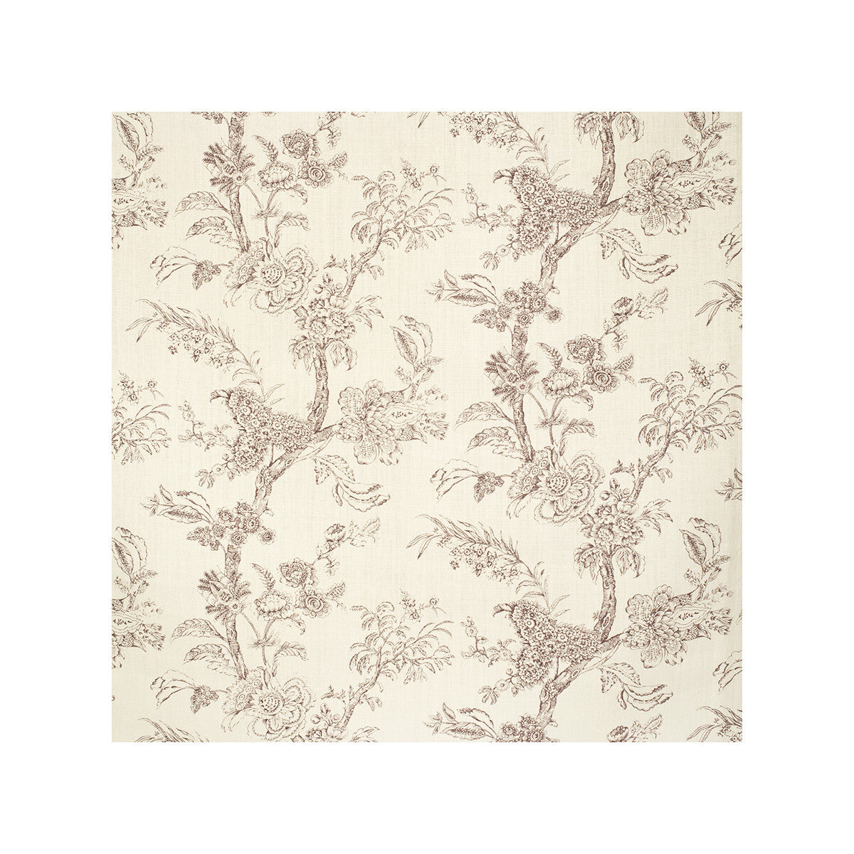 LEE JOFA 2020118.1010.0 BEIJING BLOSSOM DAMSON Fabric - Eade's Wallpaper
