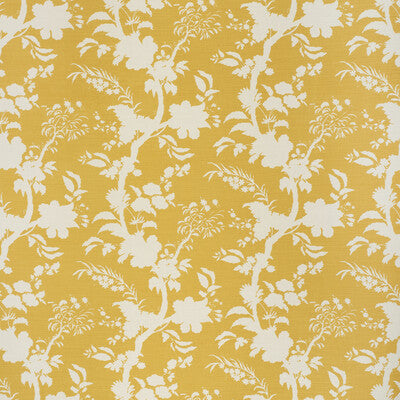 LEE JOFA 2020119.40.0 BEIJING BLOSSOM AMBER Fabric - Eade's Wallpaper