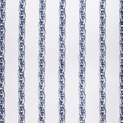 LEE JOFA 2020127.150.0 CABLES NAVY Fabric - Eade's Wallpaper