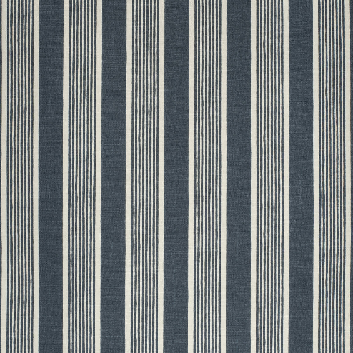 LEE JOFA 2020131.501.0 ELBA STRIPE NAVY Fabric - Eade's Wallpaper