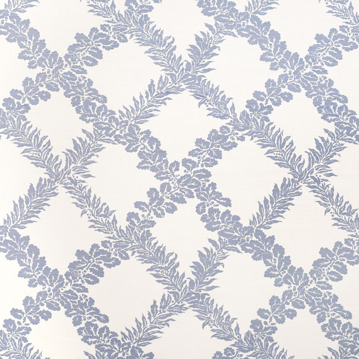 LEE JOFA 2020137.15.0 LEAF TRELLIS SKY Fabric - Eade's Wallpaper