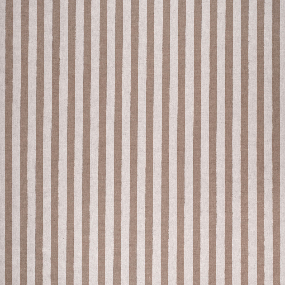 LEE JOFA 2020146.1616.0 MELBA STRIPE BROWN/ECRU Fabric - Eade's Wallpaper