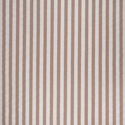 LEE JOFA 2020146.1616.0 MELBA STRIPE BROWN/ECRU Fabric - Eade's Wallpaper