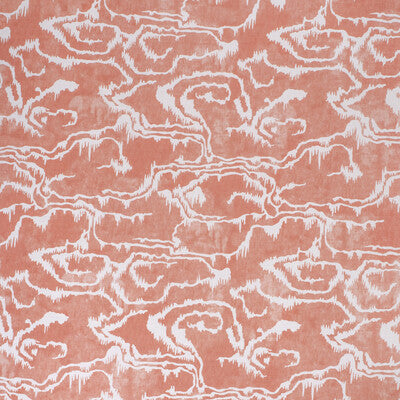 LEE JOFA 2020162.212.0 RIVIERE ORANGE Fabric - Eade's Wallpaper