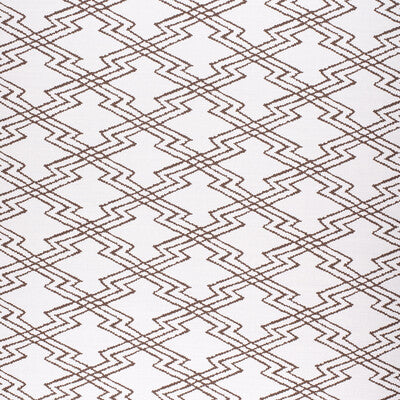 LEE JOFA 2020169.6.0 VIA KRUPP BIS BROWN Fabric - Eade's Wallpaper