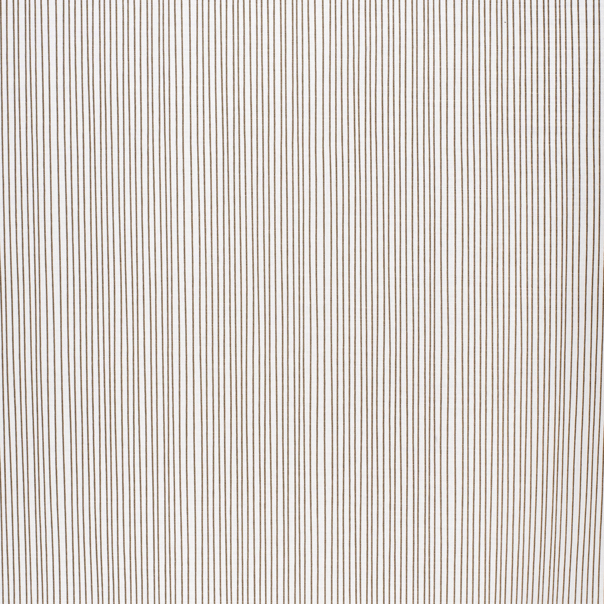 LEE JOFA 2020170.68.0 ZELDA STRIPE BROWN Fabric - Eade's Wallpaper