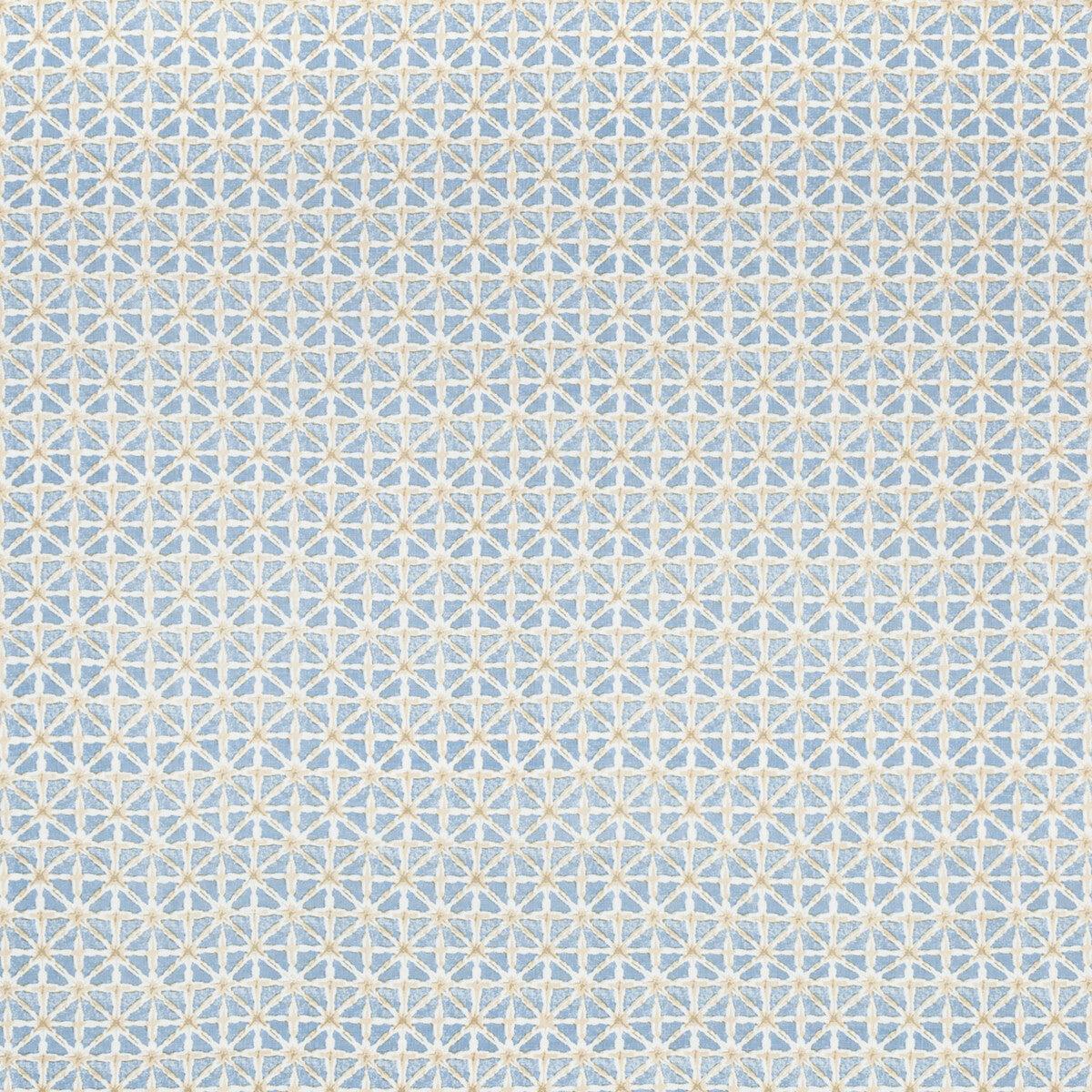 LEE JOFA 2020183.516.0 SYLVAN PRINT SKY Fabric - Eade's Wallpaper