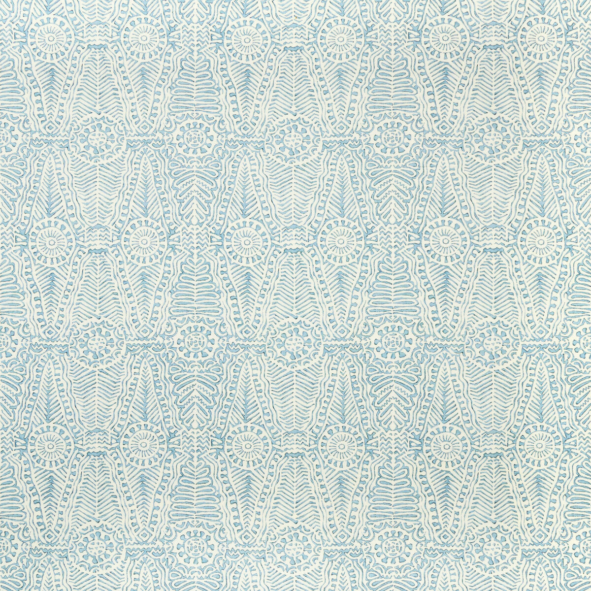 LEE JOFA 2020184.13.0 DRAYTON PRINT AEGEAN Fabric - Eade's Wallpaper