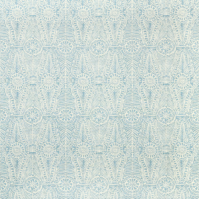 LEE JOFA 2020184.13.0 DRAYTON PRINT AEGEAN Fabric - Eade's Wallpaper