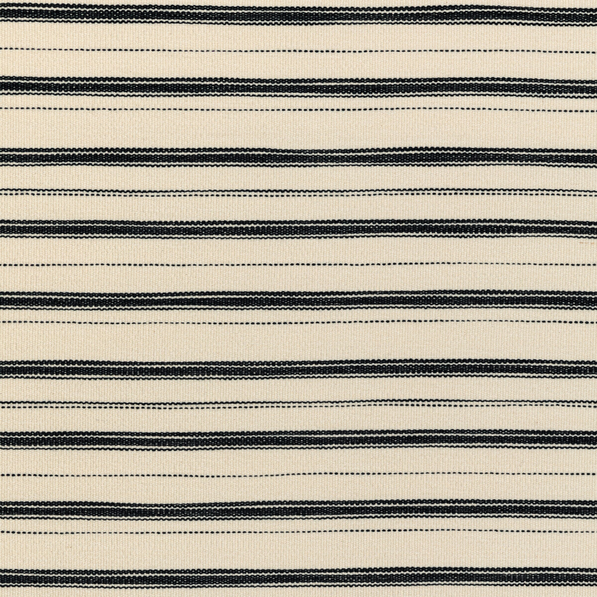 LEE JOFA 2020209.81.0 MEEKER STRIPE BLACK Fabric - Eade's Wallpaper