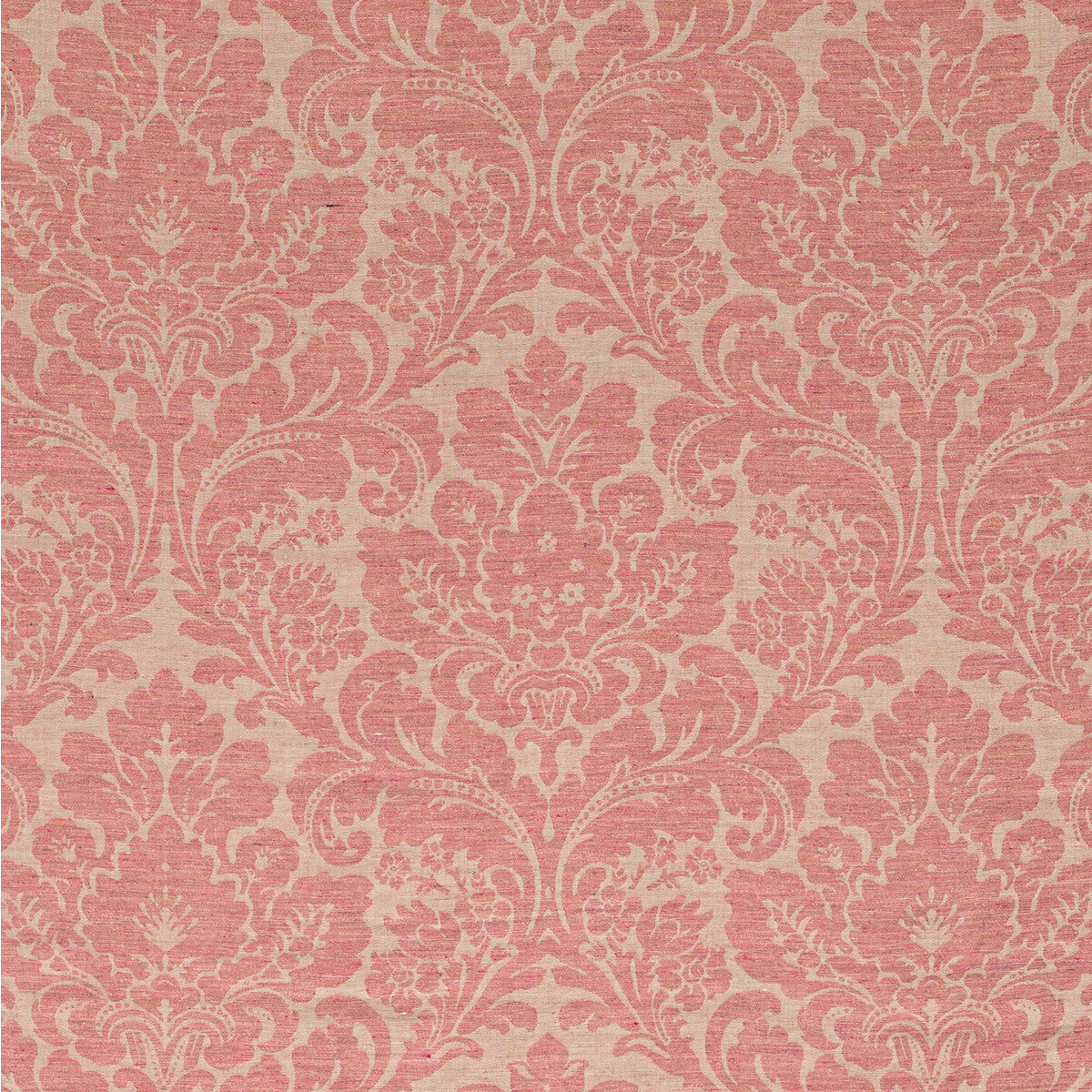LEE JOFA 2020212.916.0 ACANTHUS DAMASK BERRY Fabric - Eade's Wallpaper