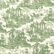 LEE JOFA 2020224.316.0 PAGODA TOILE FOREST Fabric - Eade's Wallpaper
