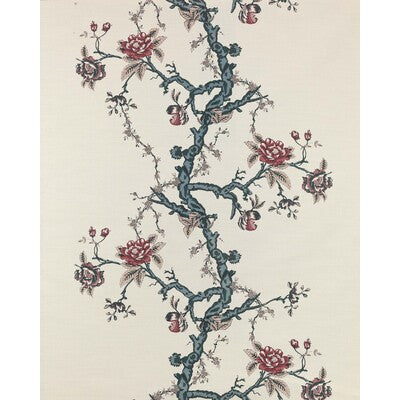 LEE JOFA 2021100.519.0 MARLY I BLUE Fabric - Eade's Wallpaper