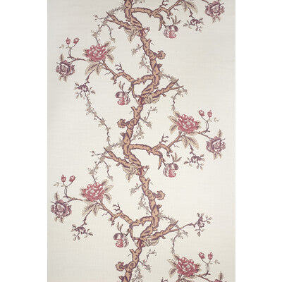 LEE JOFA 2021100.619.0 MARLY I POMEGRANATE Fabric - Eade's Wallpaper