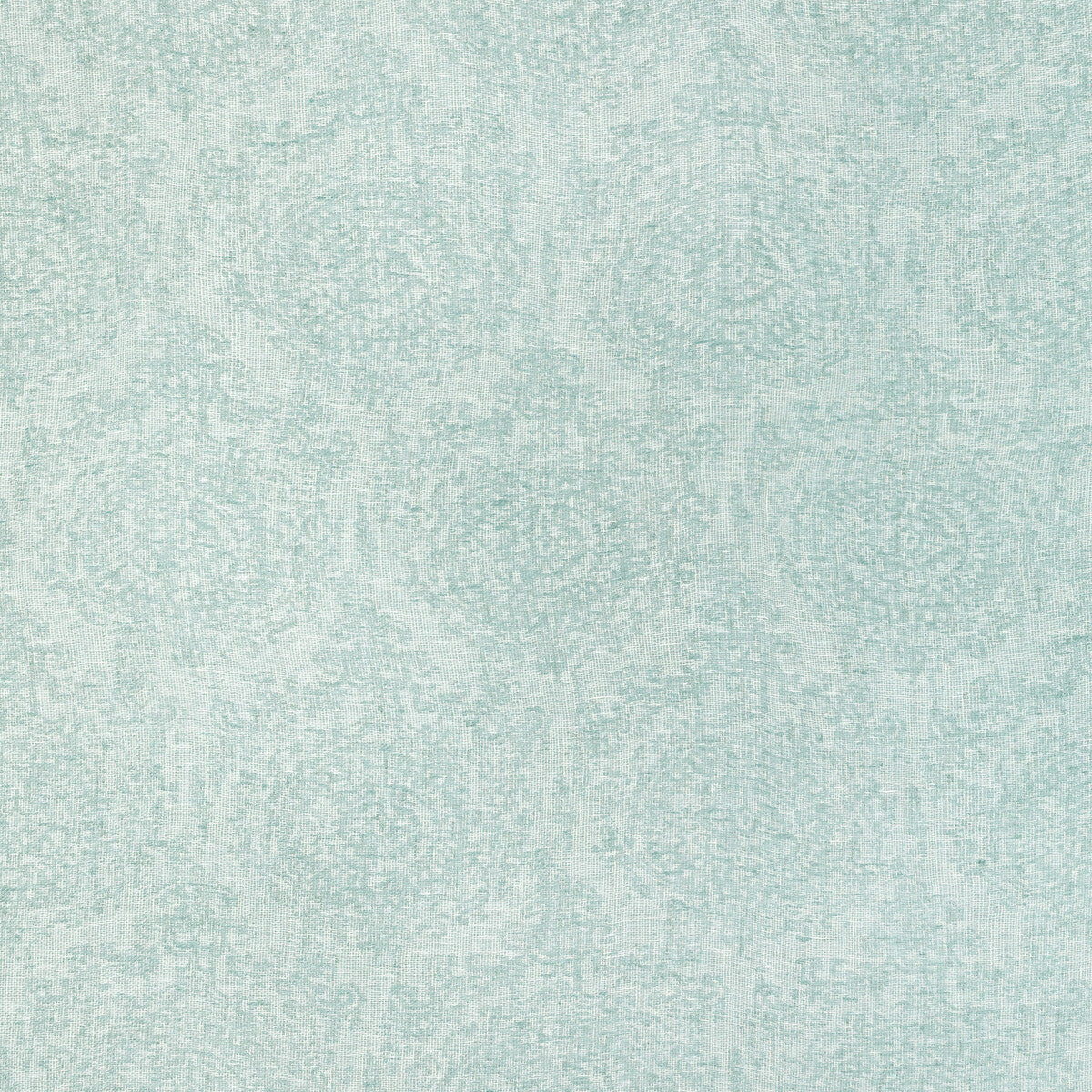 LEE JOFA 2021120.13.0 ROMONA SHEER AQUA Fabric - Eade's Wallpaper