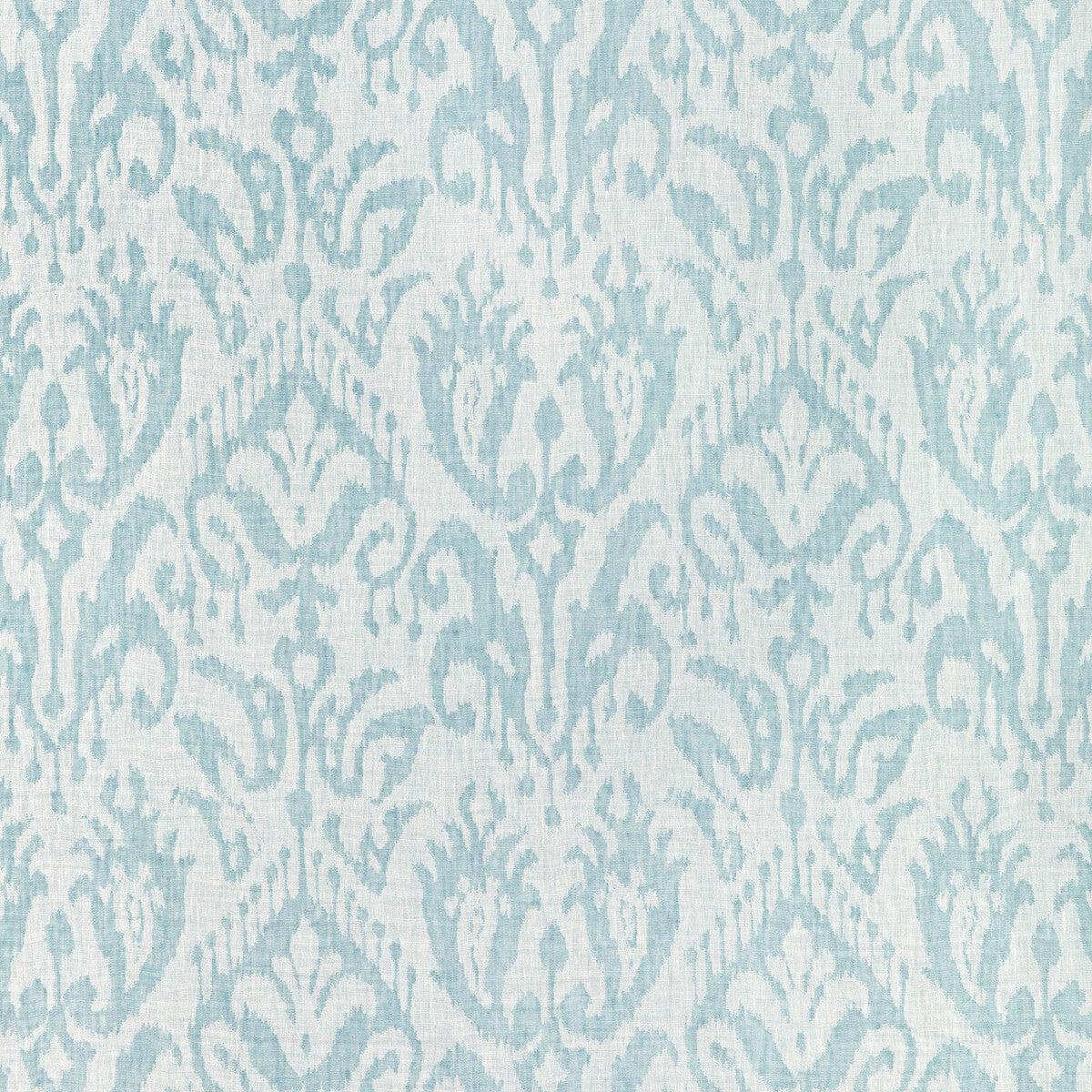 LEE JOFA 2021121.13.0 LEANDRO SHEER LAGOON Fabric - Eade's Wallpaper