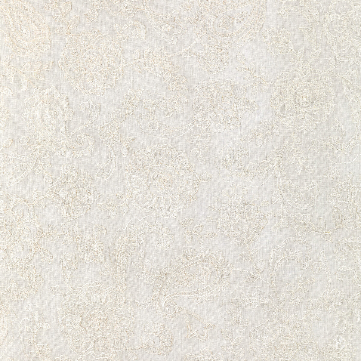 LEE JOFA 2021128.1.0 VARLEY SHEER IVORY Fabric - Eade's Wallpaper
