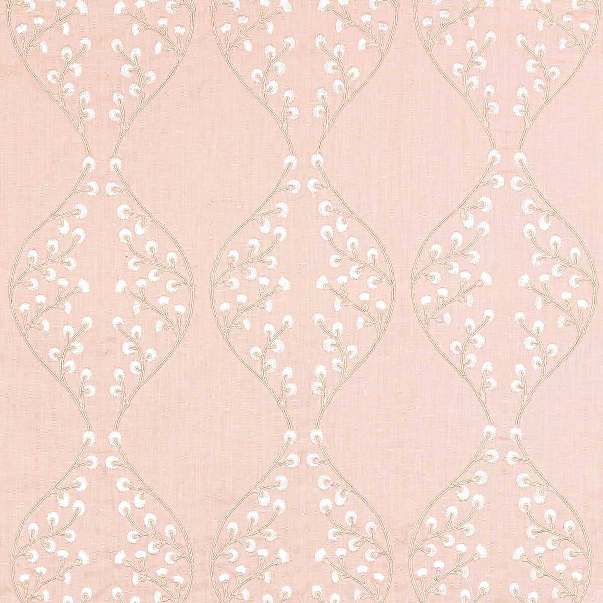 LEE JOFA 2021129.17.0 LILLIE EMBROIDERY PETAL Fabric - Eade's Wallpaper
