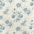LEE JOFA 2022101.15.0 BOUTIQUE FLORAL BLUE Fabric - Eade's Wallpaper