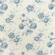 LEE JOFA 2022101.5.0 BOUTIQUE FLORAL DELFT Fabric - Eade's Wallpaper