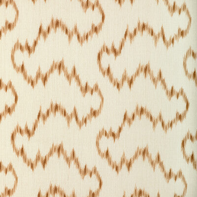 LEE JOFA 2022104.6116.0 MALLORCAN IKAT CAMEL Fabric - Eade's Wallpaper