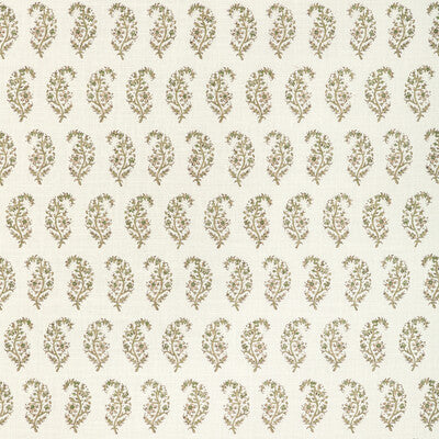 LEE JOFA 2022107.316.0 INDIENNES PAISLEY IVY Fabric - Eade's Wallpaper