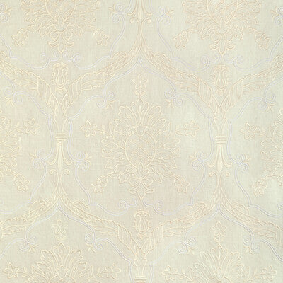 LEE JOFA 2022110.1.0 HAYES EMBROIDERY IVORY Fabric - Eade's Wallpaper