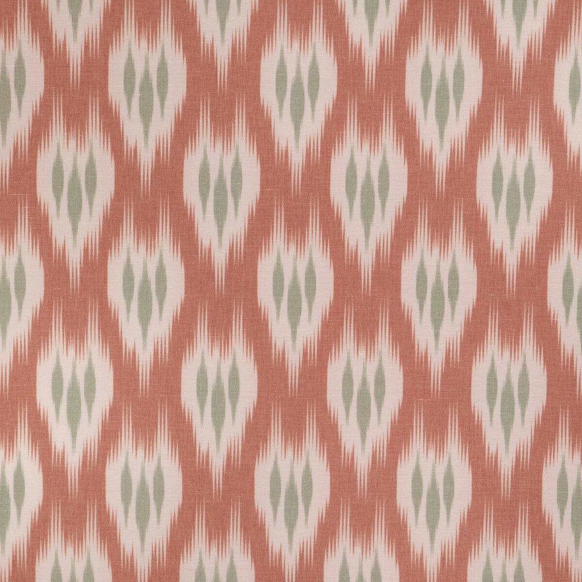 LEE JOFA 2023102.319.0 CLARE PRINT CORAL Fabric - Eade's Wallpaper