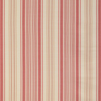LEE JOFA 2023104.916.0 UPLAND STRIPE ROSE Fabric - Eade's Wallpaper