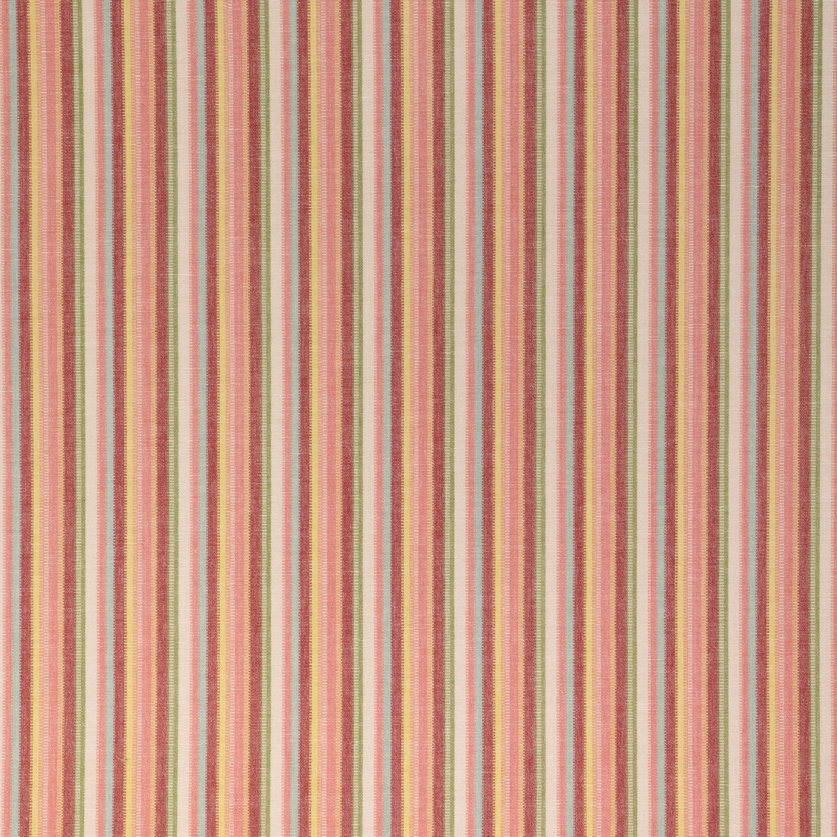 LEE JOFA 2023105.197.0 SANDBANKS STRIPE RED/ROSE Fabric - Eade's Wallpaper