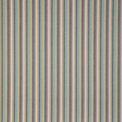 LEE JOFA 2023105.354.0 SANDBANKS STRIPE AQUA/GOLD Fabric - Eade's Wallpaper