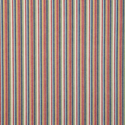 LEE JOFA 2023105.519.0 SANDBANKS STRIPE NAVY/RED Fabric - Eade's Wallpaper
