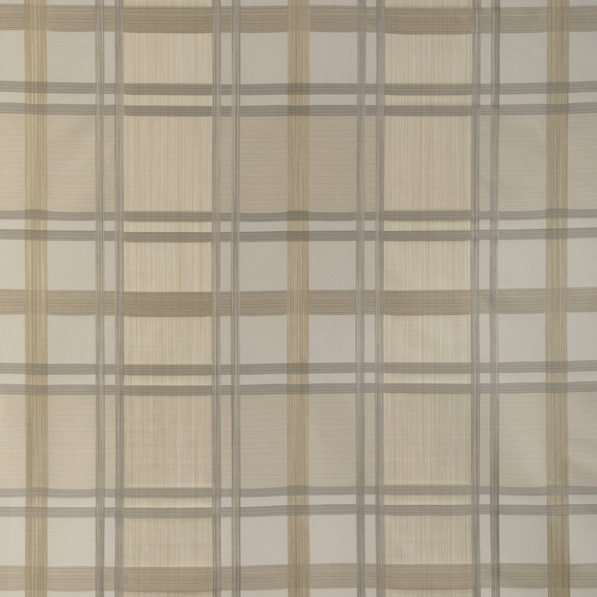 LEE JOFA 2023109.1611.0 DAVIES PLAID SAND/STONE Fabric - Eade's Wallpaper