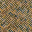 LEE JOFA 2023129.315.0 STRAPWORK PRINT IVY/BLUE Fabric - Eade's Wallpaper