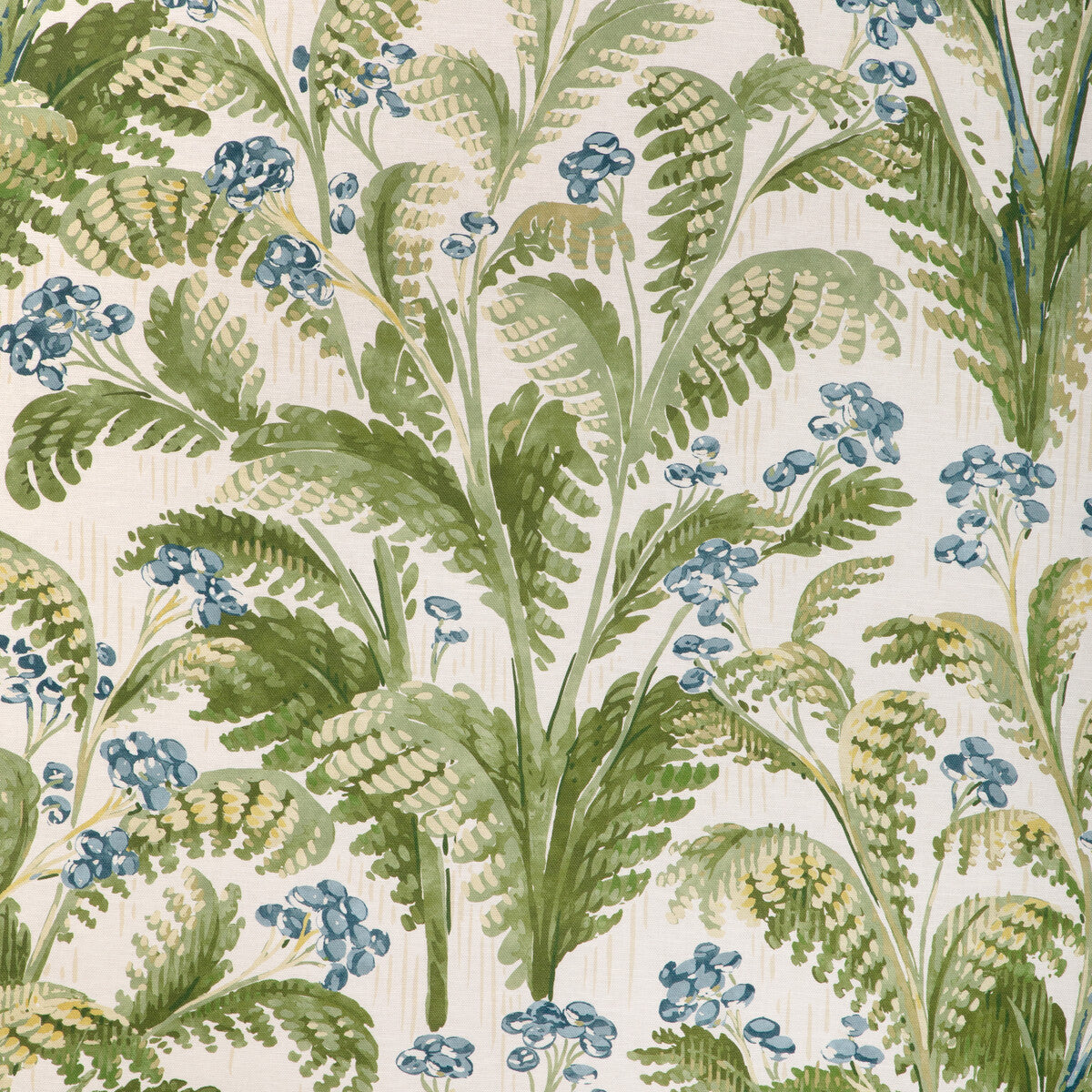 LEE JOFA 2023140.350.0 PASHLEY PRINT DENIM Fabric - Eade's Wallpaper