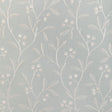 LEE JOFA 2023144.13.0 IRIS EMBROIDERY AQUA Fabric - Eade's Wallpaper