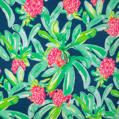 LEE JOFA 2025110.517.0 ISLAND EXOTIC NAVY Fabric - LILLY PULITZER III