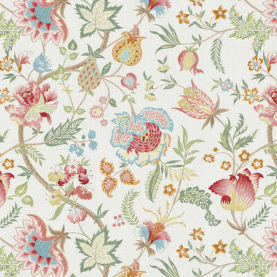 LEE JOFA ARUNDEL PRINT 2026105.194.0 in CORAL Fabric - HINTO