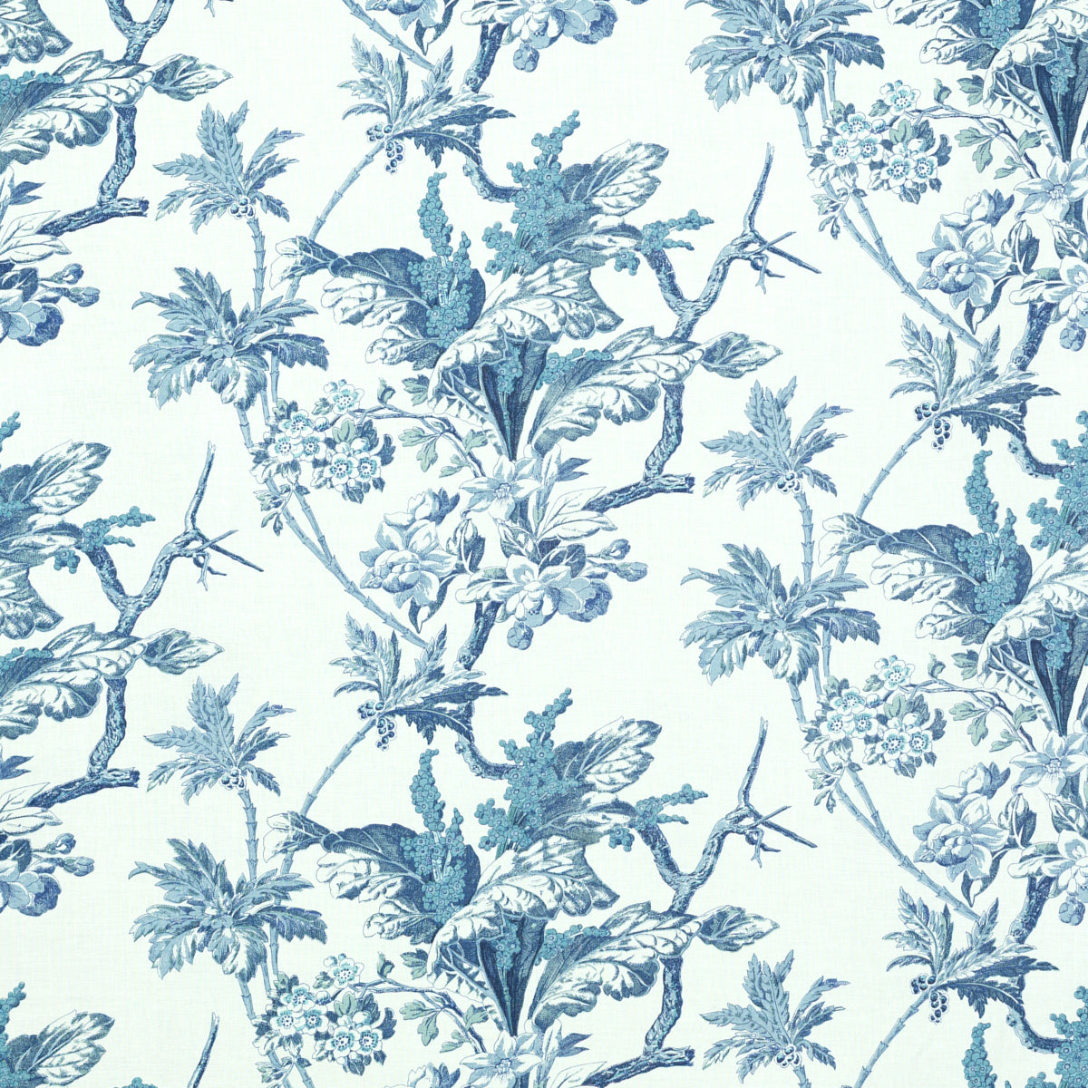 Schumacher 230B39 AUGUSTIN in DELFT Fabric - RAOUL TEXTILES